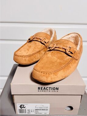 NWT Kenneth Cole Reaction Dawson Bit Driver Cozy Loafers in Size 10